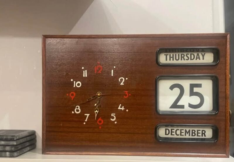 Mid century clock