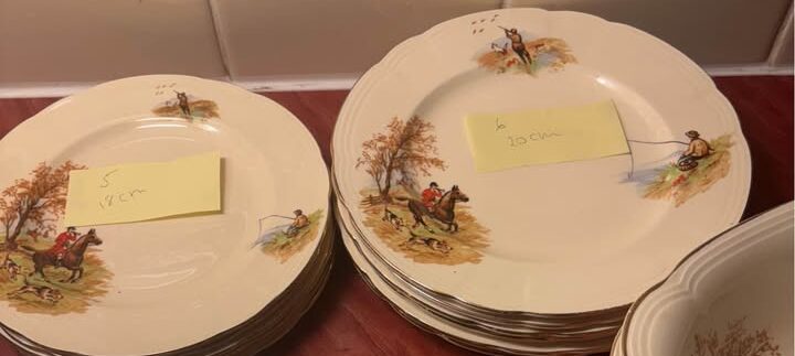 Large set of vintage china ware
