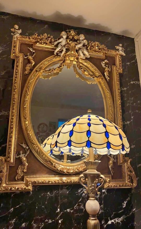 French style antique mirror