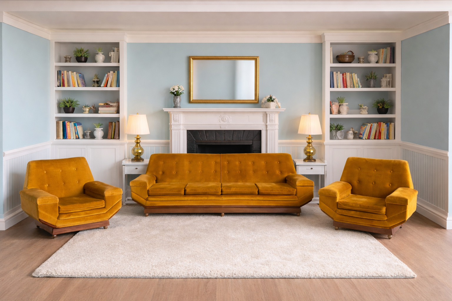 MID CENTURY SUITE SET